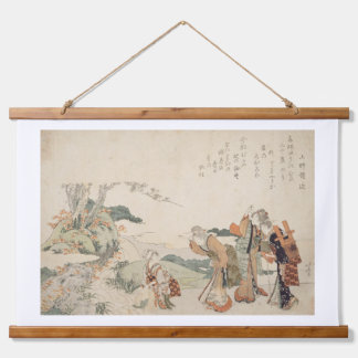 Antique Japanese Ukiyo-e Tapestry - Classical 