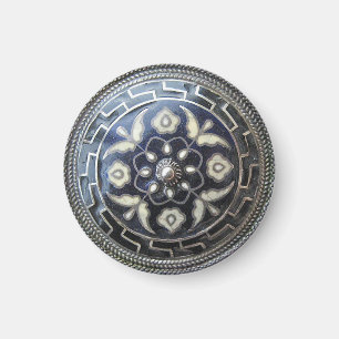 Antique Jewellery Flower Pin / Brooch Magnet