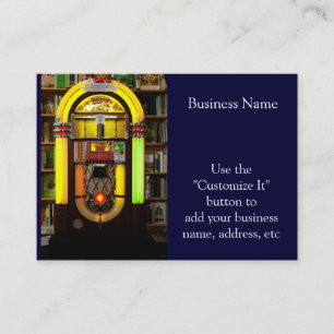 Antique Jukebox Business Card
