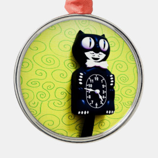 Antique kit Cat Clock Ornament
