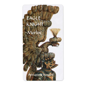 ANTIQUE KNIGHT HELMET AND EAGLE WINGS Wine Tasting