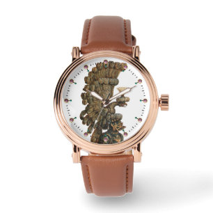 ANTIQUE KNIGHT HELMET WITH EAGLE WATCH