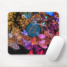 ANTIQUE LACE AND BUTTERFLIES CUSTOM INITIAL