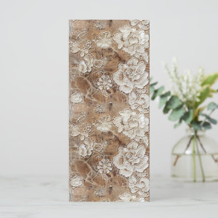 Antique Lace Design Bookmark