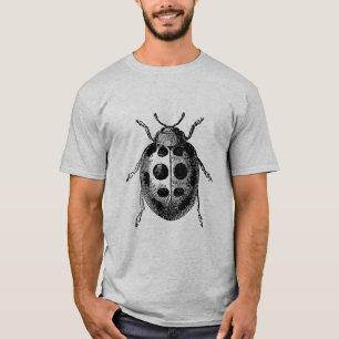 Antique Ladybug Insect  T-Shirt