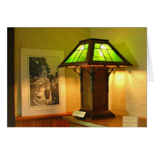 Antique Lamp Card