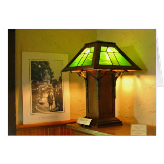 Antique Lamp Card