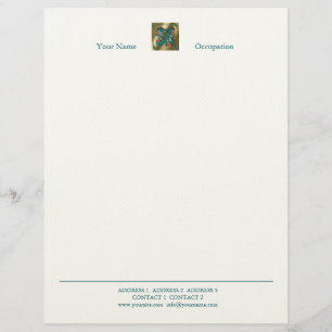 Antique Letter Y - Letterhead