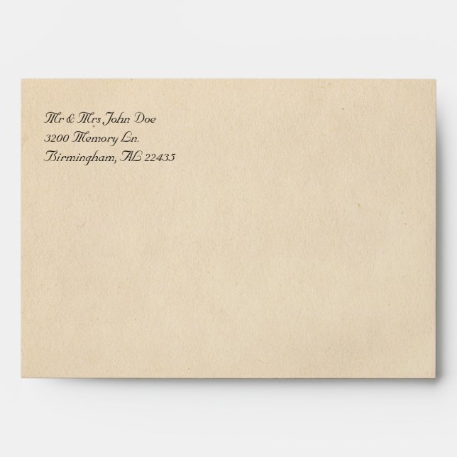 Antique Look Envelopes (Front)