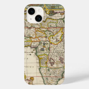 Antique Map of Africa by Hondius and Jansson Case-Mate iPhone 14 Case