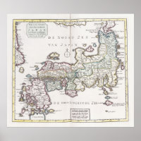 Antique Map of Japan | 1769
