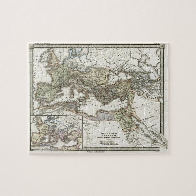 Antique Map of the Roman Empire Jigsaw Puzzle (Horizontal)
