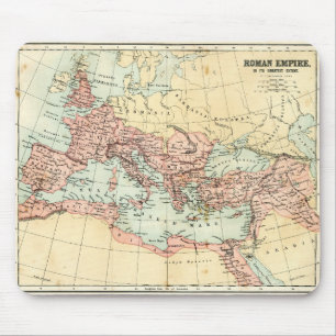 Antique map of the Roman Empire Mouse Pad