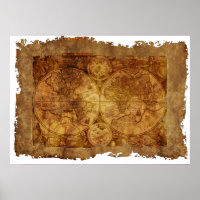 Antique Map of The World