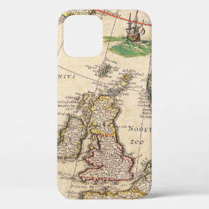 Antique Map of United Kingdom Case-Mate iPhone Cas iPhone 12 Case