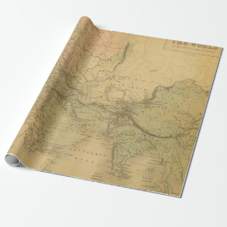 Antique Maps Style 15 Wrapping Paper Roll