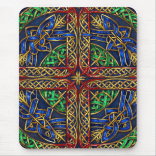 Antique Mediaeval Celtic Knots Mouse Pad
