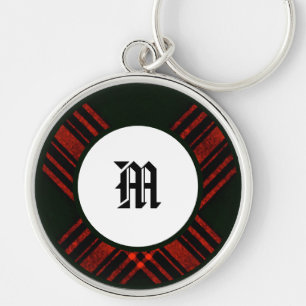 Antique Menzies Hunting Tartan Clan Plaid  Key Ring
