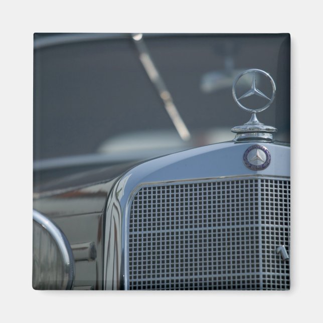 antique mercedes 4 magnet (Front)