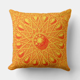 antique Middle Eastern motif Cushion