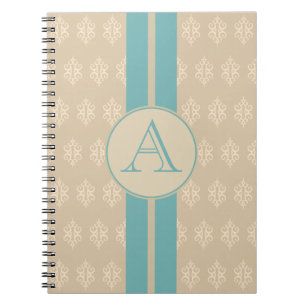 Antique Monogrammed Lace Notebook