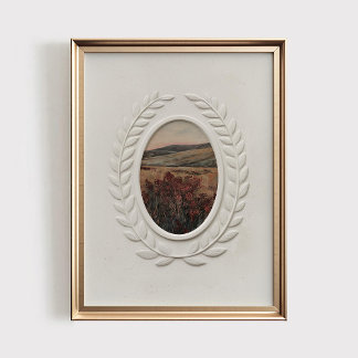 Antique Moody Landscape Print, Vintage PRINTABLE  Poster