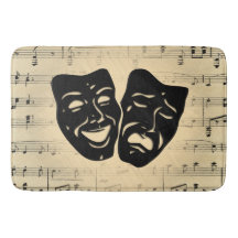 Antique Music and Theatre Masks