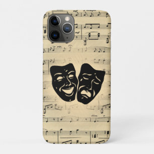 Antique Music and Theatre Masks Case-Mate iPhone Case