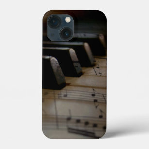 Antique Music Piano Keys iPhone 13 Mini Case