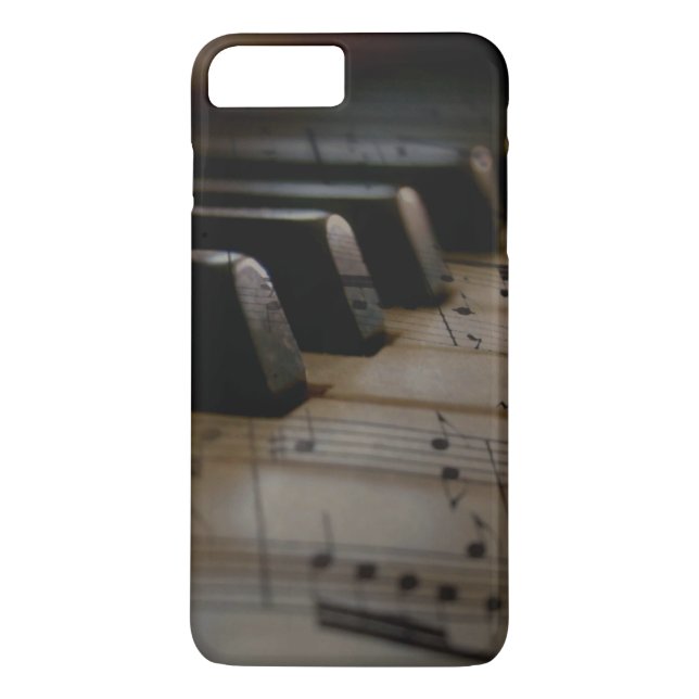 Antique Music Piano Keys Case-Mate iPhone Case (Back)