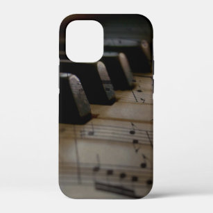 Antique Music Piano Keys iPhone 12 Mini Case