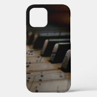 Antique Music Piano Keys
