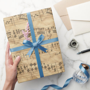 Antique Music  Wrapping Paper