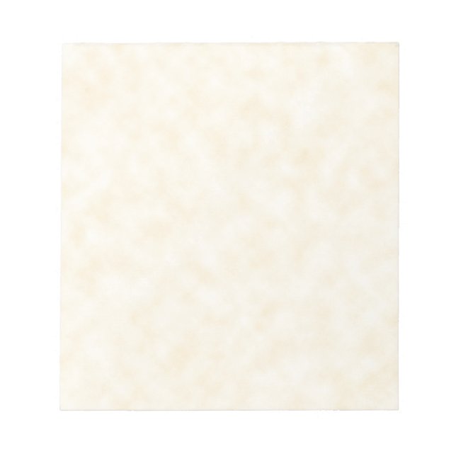 Antique Natural Parchment Background Notepad (Front)