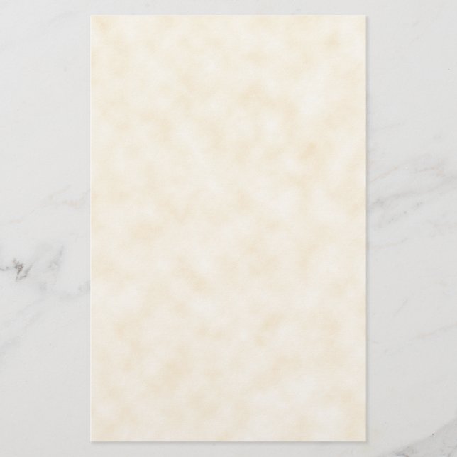 Antique Natural Parchment Background Stationery (Front)