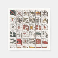 Antique Nautical Flags of the World Poster