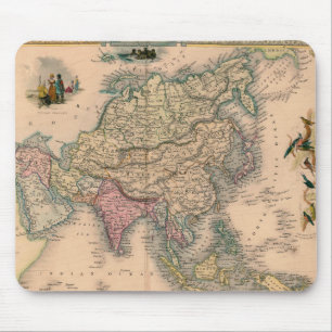 Antique Old Map Inspired (11) Mouse Pad