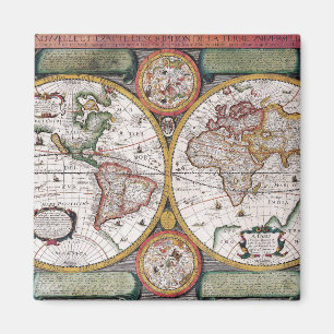 Antique Old Map Inspired (12) Magnet