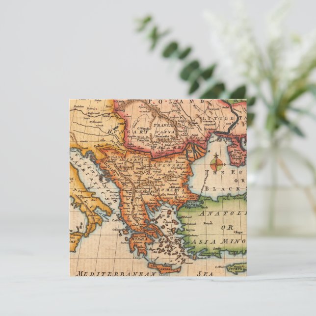 Antique Old Map Inspired (2) (Standing Front)