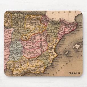 Antique Old Map Inspired (5) Mouse Pad