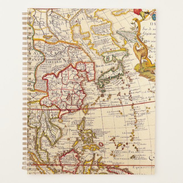 Antique Old Map Inspired (6) Planner (Front)