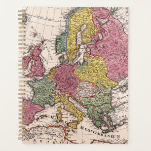 Antique Old Map Inspired (9) Planner
