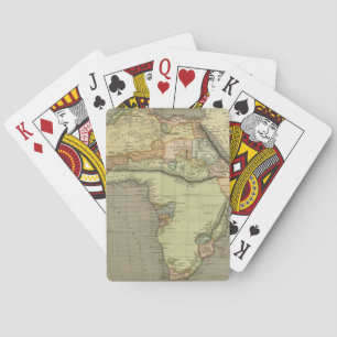 Antique Old Map Inspired Playing Cards