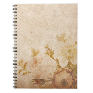 Antique Old Note Paper Notebook
