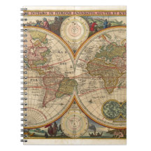 Antique old rare and historic world map