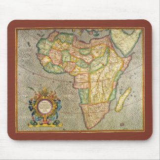Antique Old World Gerardus Mercator Map of Africa Mouse Pad