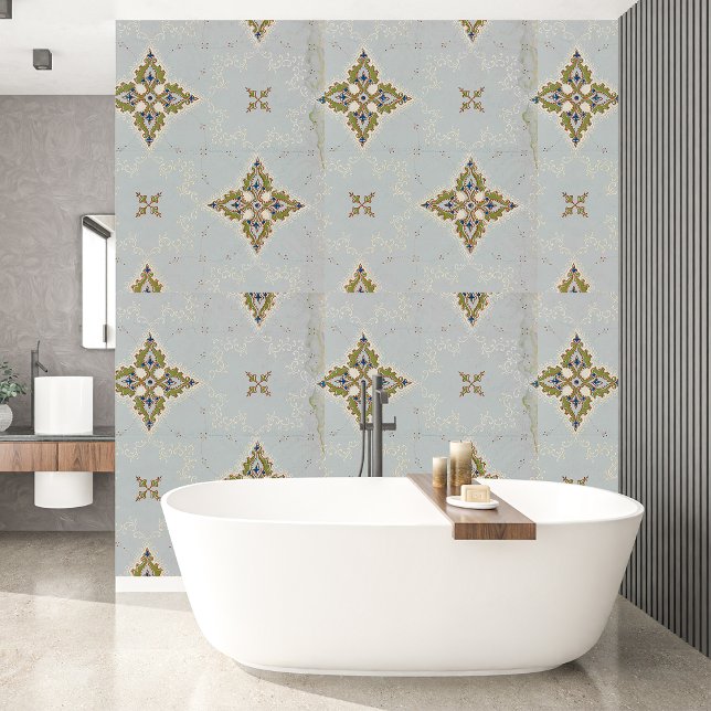 Antique Oliver Drab with Golden Accent Wallpaper (Creator Uploaded)