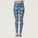 Antique Oriental Blue Turkish Persian Carpet Rug Leggings<br><div class="desc">Oriental Turkish Persian pattern. Any girl would love to have this stylish  design.</div>