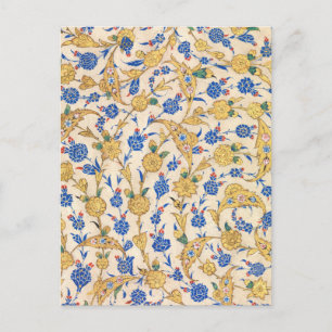 Antique Oriental Sultan Design Postcard