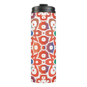 Antique ornate tiles talavera mexico. Hand drawn Thermal Tumbler